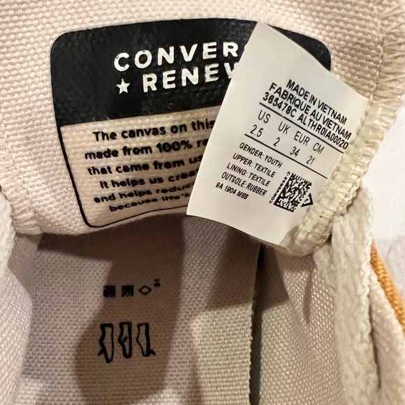 Converse Renew Chuck Taylor All Star 70 Low | Life’s Too Short To Waste - Picture 2 of 7